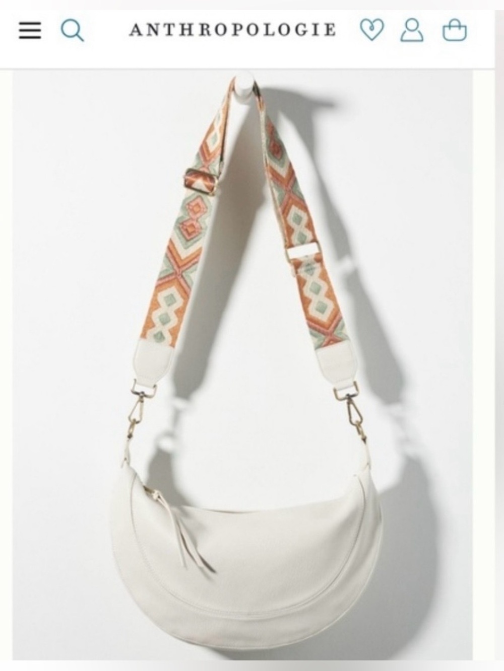 Anthropologie + Urban Originals Luna Slouchy Crossbody Bag